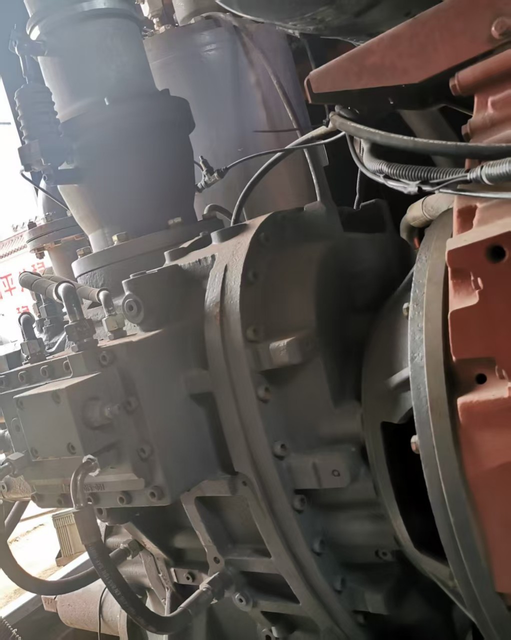 Zhigao S95D Air Compressor, Mobile Air Compressor, Diesel Screw Air Compressor, Air Pump, Screw Compressor, Second-Hand