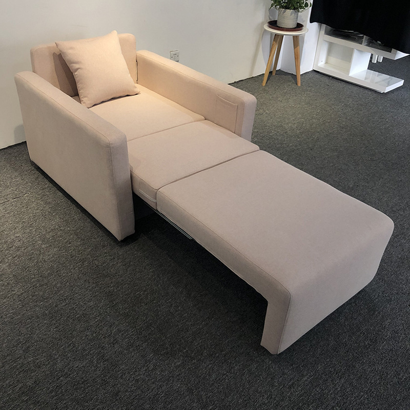 Sofá cama de una sola persona plegable pequeño estudio de la oficina almuerzo sofá silla multifunción sofá cama