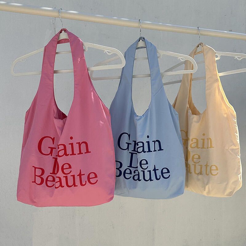 Korean Style Lazy Letter Canvas Bag For Women 2026 New Large Capacity Niche Fashion Commuter Shoulder Tote Bag - Thumbnail 2