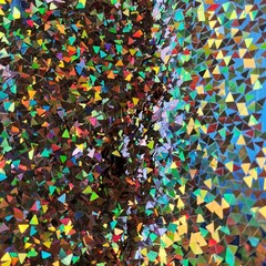 三角フラッシュ金粉レーザー金美化粧ネイルアート