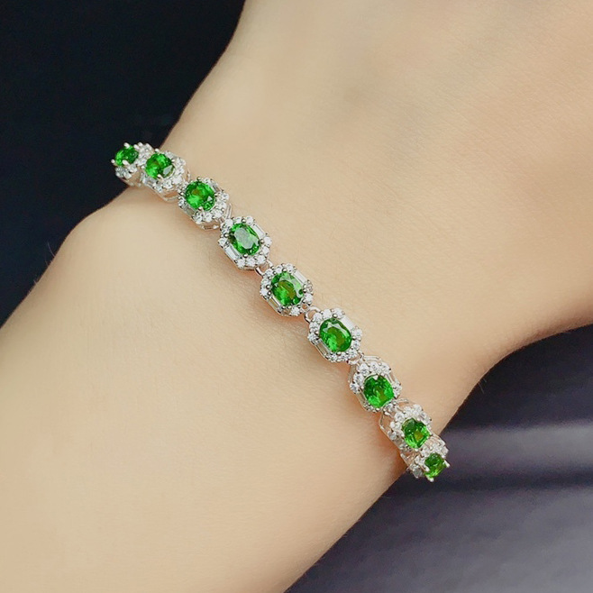 Tourmaline fashionable bracelet