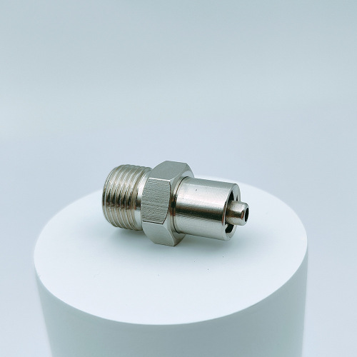 Adaptive metal connector with detachable epoxy corrosion-resistant adapter, two-thirds inch threaded adapter connector