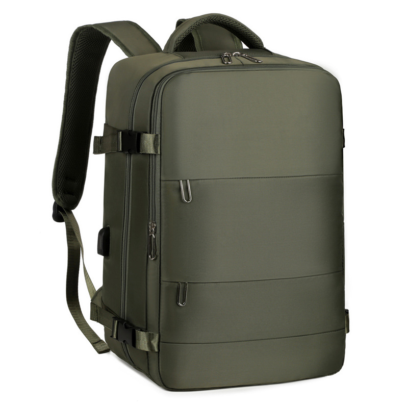 Mochila de viaje de gran capacidad para mujeres, bolsas de embarque, bolsas de computadora de moda, mochila de viaje multicapa para hombres