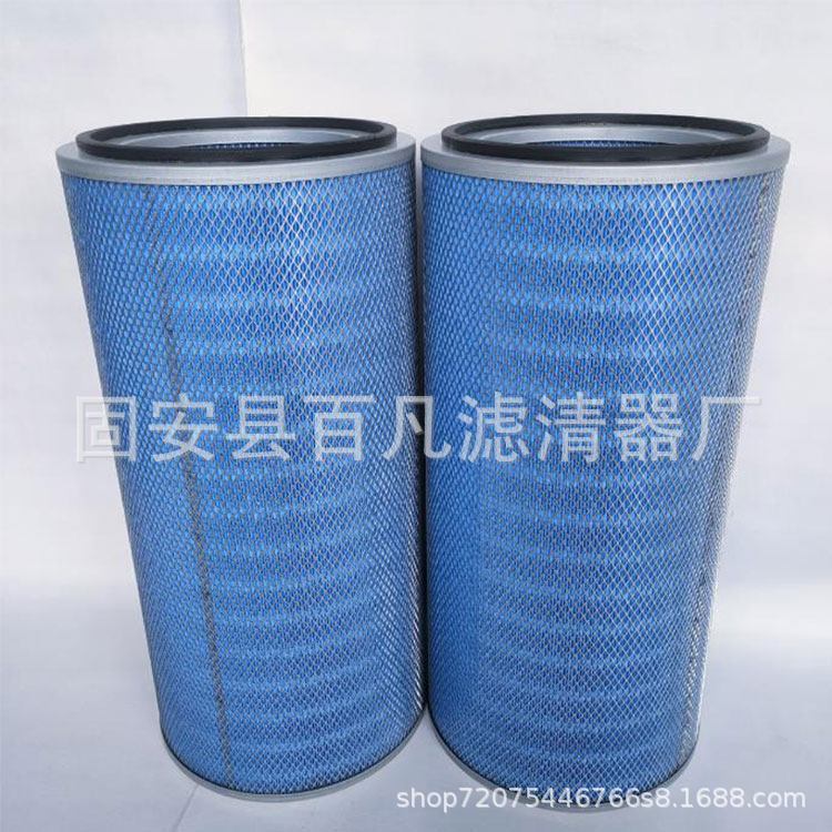 除尘器用纳米阻燃除尘滤筒P190818 除尘滤芯325*215*660尺寸可定-阿里巴巴