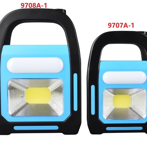 COB Solar Charging Work Light LED Outdoor Camping Light USB Charging Emergency Lighting Handheld Lantern Flashlight