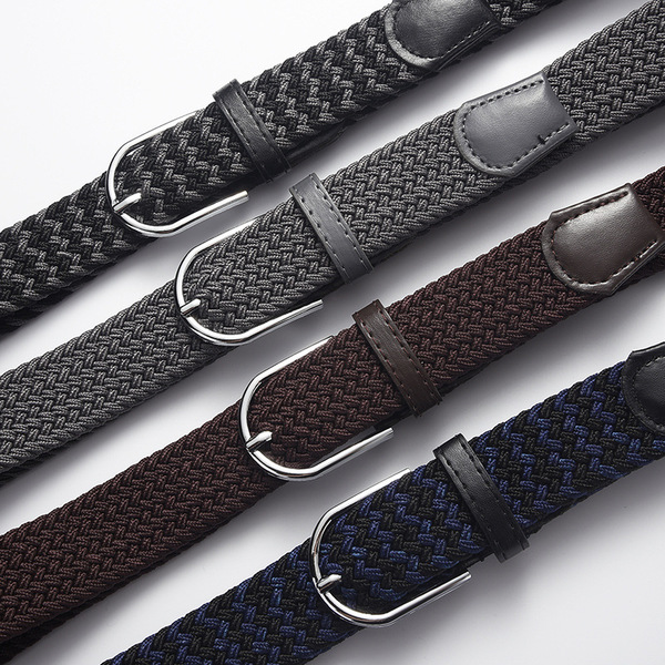 Woven elastic casual women's cloth trend belt