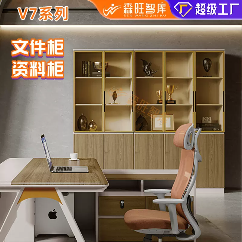 办公室柜子书柜文件柜资料柜档案柜 落地柜财务凭证柜三门文件柜