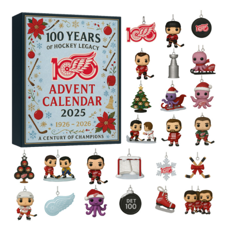 新品芝加哥熊队 105 周年 2025 年圣诞盲盒圣诞树装饰亚克力挂件|undefined