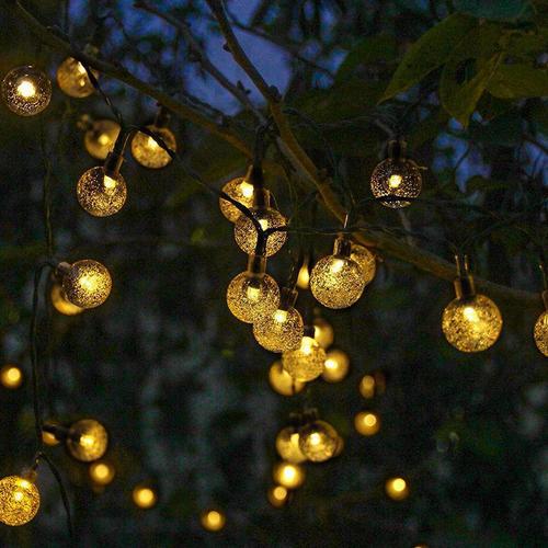 彩灯灯串串户外彩闪灯串灯阳台花园庭院挂灯露营布置装饰灯亚马逊