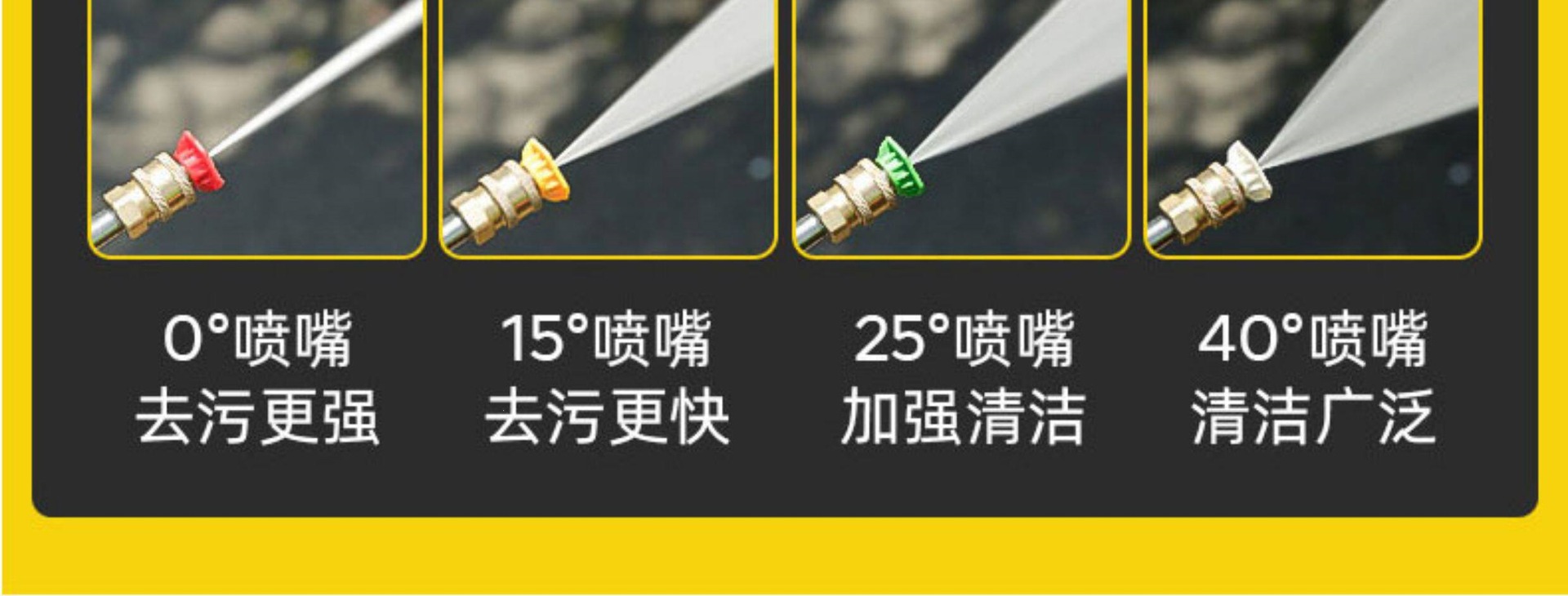 Black Cat High-Pressure High-Power Car Washing Machine 380V Industrial Cleaning Machine 220V Household Farm Commercial Car Washing Tool
