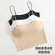 Korean foreign trade original single Ice Silk cool feeling inside and outside wear base vest without steel ring breast pad one-piece seamless underwear for women