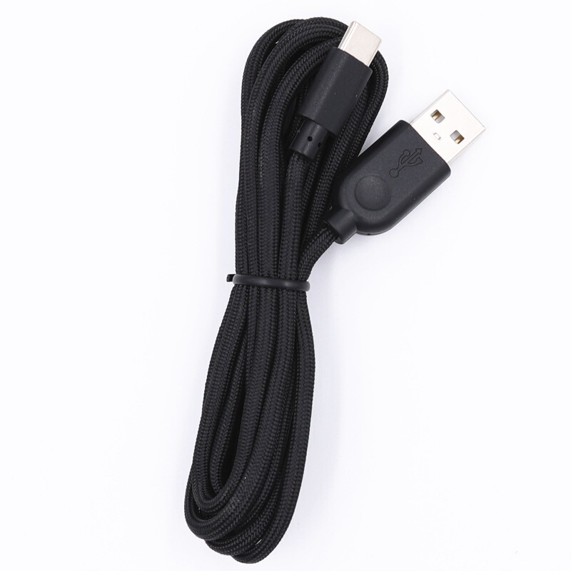 Universal Type-C Paracord Cable for Mouse and Keyboard, Charging Cable, Data Cable, Soft, Polling Rate 8K, Long 1.75m