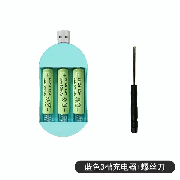 Blue charger, battery charging, screwdriver
