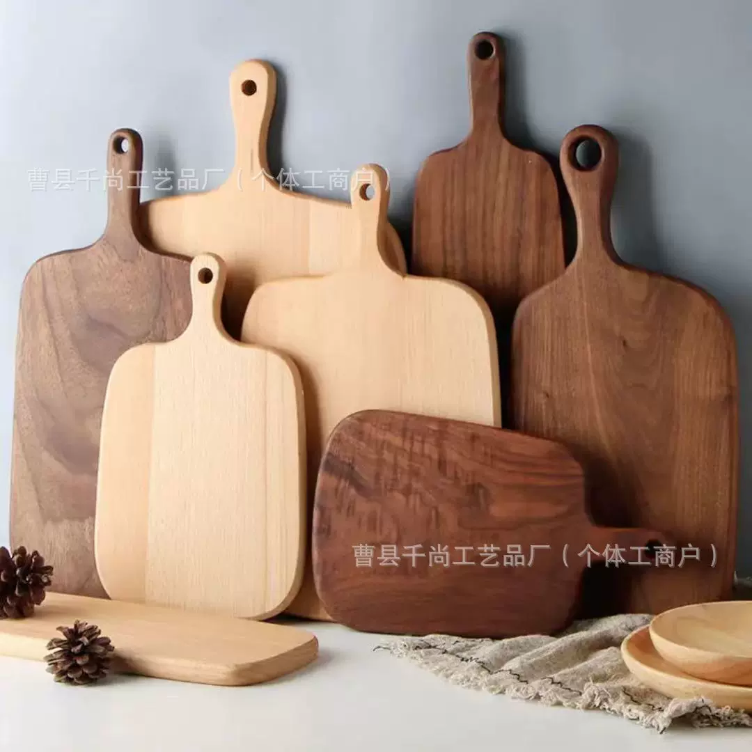 木质沙比利牛排板木托盘寿司板商用西餐厅实木餐盘长方形面包砧板