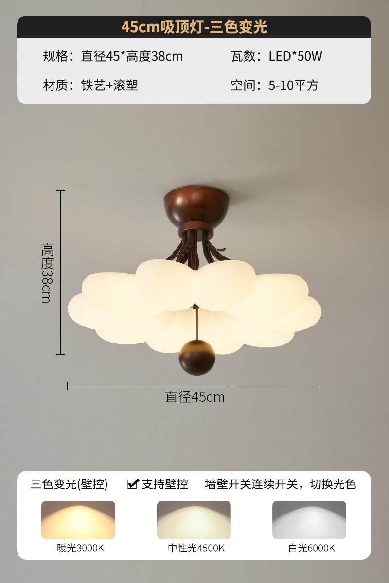 45CM-Tricolor luz variable