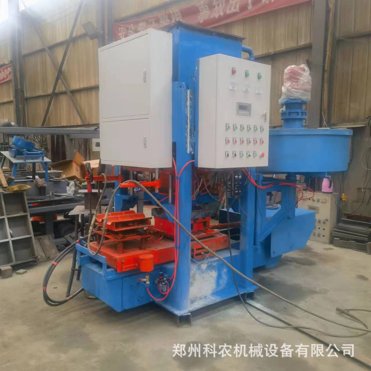 厂家1000型彩色水泥瓦机  直销水泥瓦成型机 高产量辊压制瓦机械