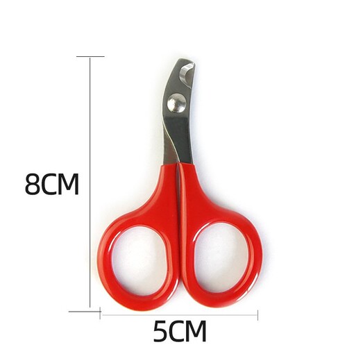 Stainless steel pet nail clippers, cat and dog crescent nail clippers, beauty and cleaning supplies, cat and dog nail clippers