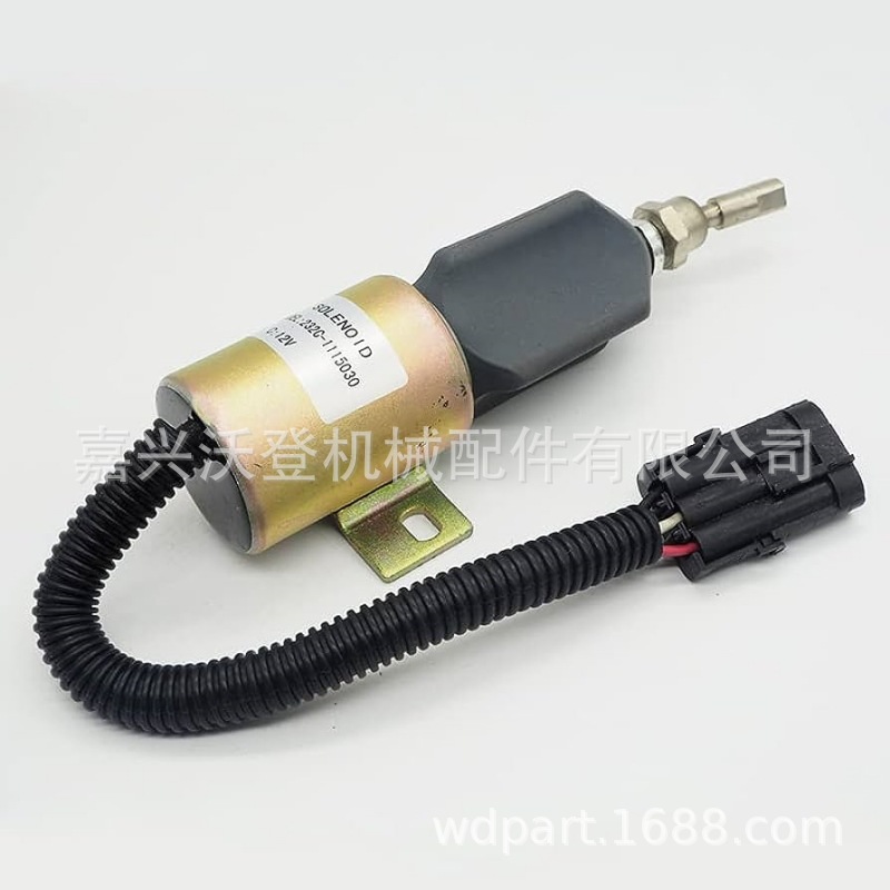 跨境热卖 232C-1115030 燃油熄火电磁阀适用于康明斯
