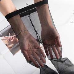 Ultra-thin 0d one-line crotch invisible seamless stockings for women anti-snatch fully transparent sexy flesh-colored pantyhose for summer