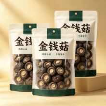 季节上新小黑面金钱菇不开伞干香菇农家日晒山珍食材源头工厂批发