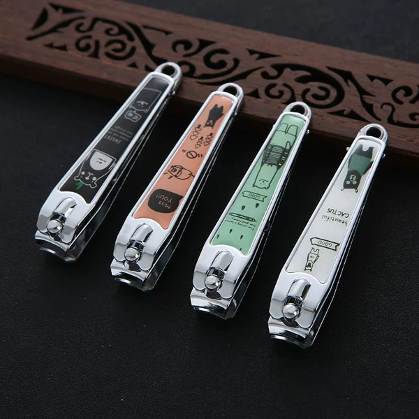 Cartoon with file nail clippers nail nail clippers cute girls nail clippers with ear spoon nail clippers wholesale