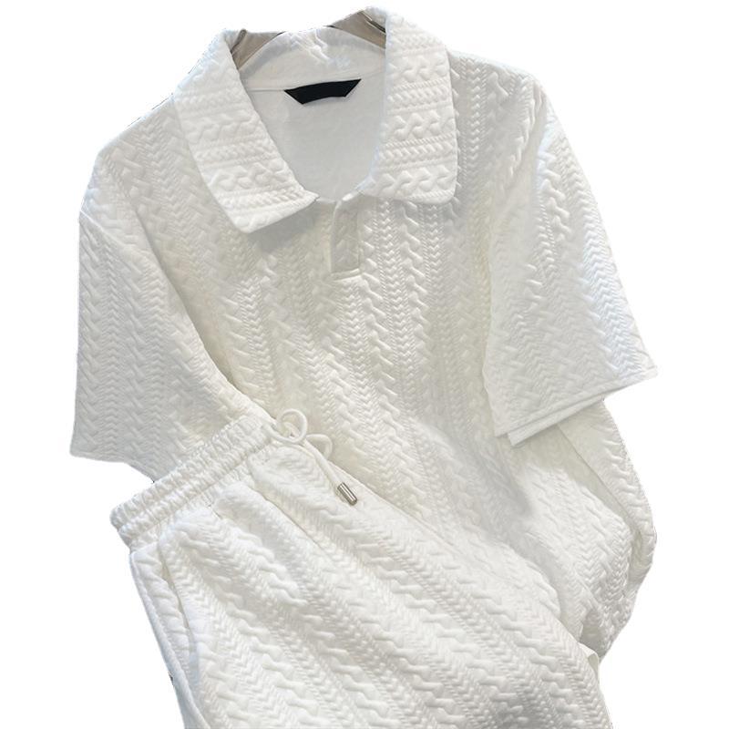 Women's Casual Sports Two-Piece Set High-End Streetwear Complete Age Set New Internet Celebrity Summer Suit_ecoleips.com