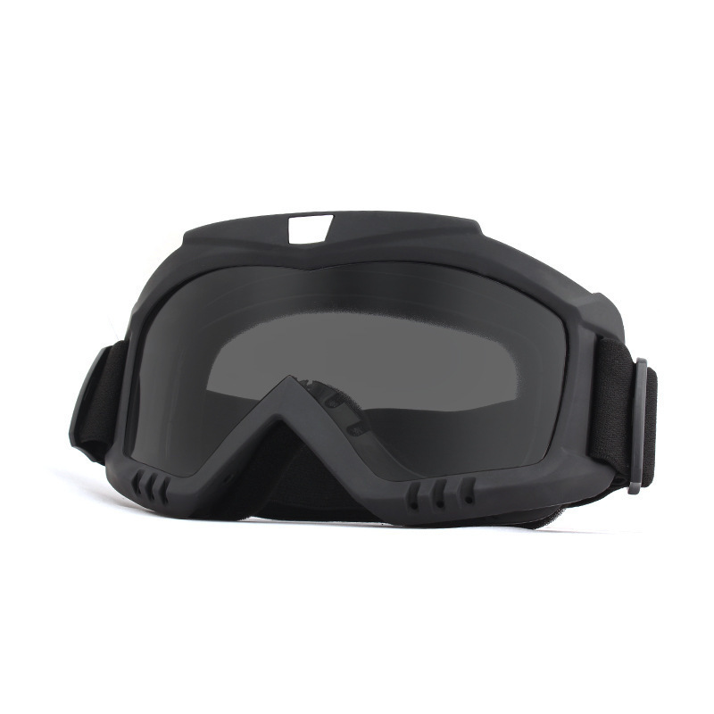 Gafas Tácticas de Protección de Media Montura de PC, para Ciclismo, Motocicleta y Esquí