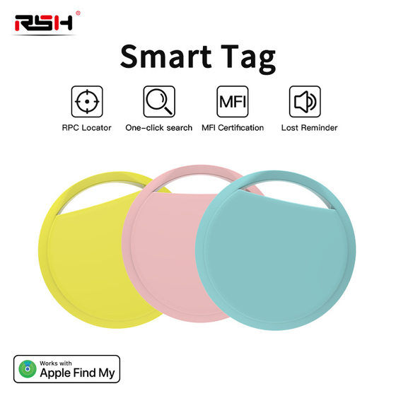 find my find airtag is suitable for apple anti-lost device bluetooth pet tracking intelligent anti-lost locator