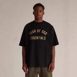 fog新款Essentials ZONE 24FW重返校园潮牌Te圆领直筒短袖T恤男女