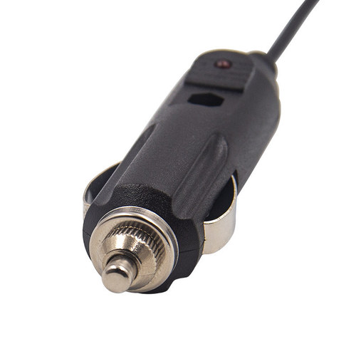 Cigarette lighter plug line 12V-24V cigarette lighter to DC plug car charger spring car slingshot power cord