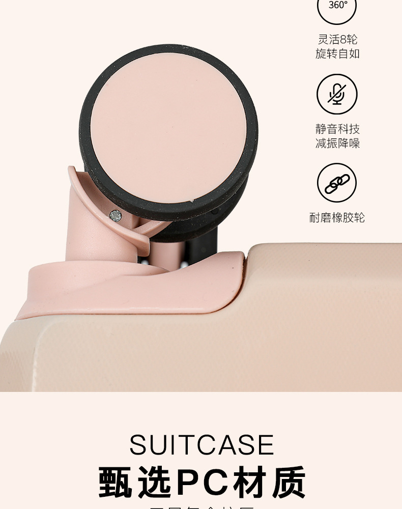 2-in1 travel luggage set 777 SET-Fashion Package Waterproof, shockproof, sturdy, and durable,20/22/24/26/28 inch ,carry-on suitcases