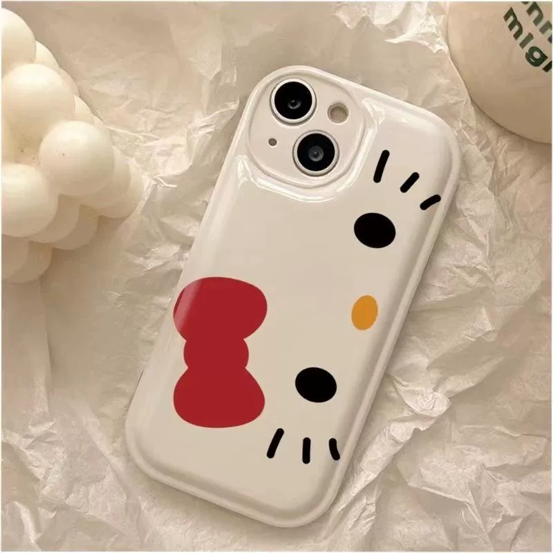 Чехол для телефона Apple совместим с iPhone 15, 15 Pro, 15 Pro Max — пузырьковый корпус KT cat, мягкие края для защиты от падений