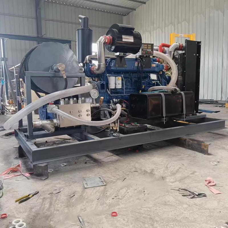 水拓大型管道疏通机 市政污水管道清洗机 工业高压冲洗机