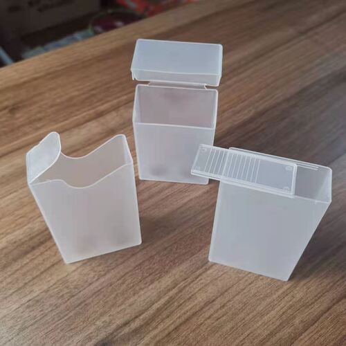 Plastic cigarette box wholesale transparent flip cover slide cover cigarette box storage box soft pack cigarette protective box ladies slim cigarette box