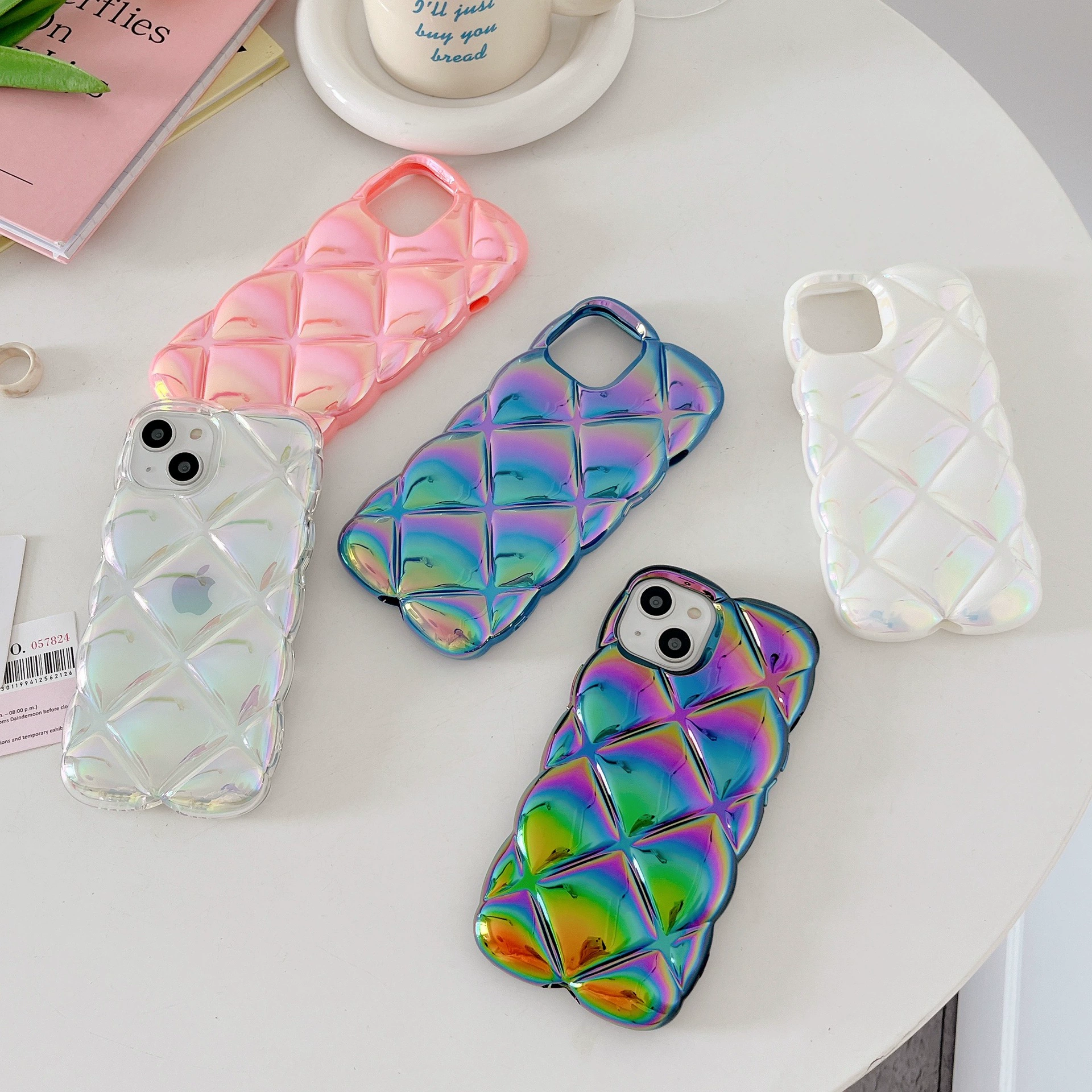 Apple, compatible iPhone15 Pro with diamond pattern, phone case, iPhone 16, iphone, 13