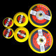 Pneumatic polishing disc suction cup self-adhesive suction cup tray 5 inch grinding disc buckle 3 inch 2 inch suction cup sandpaper suction cup