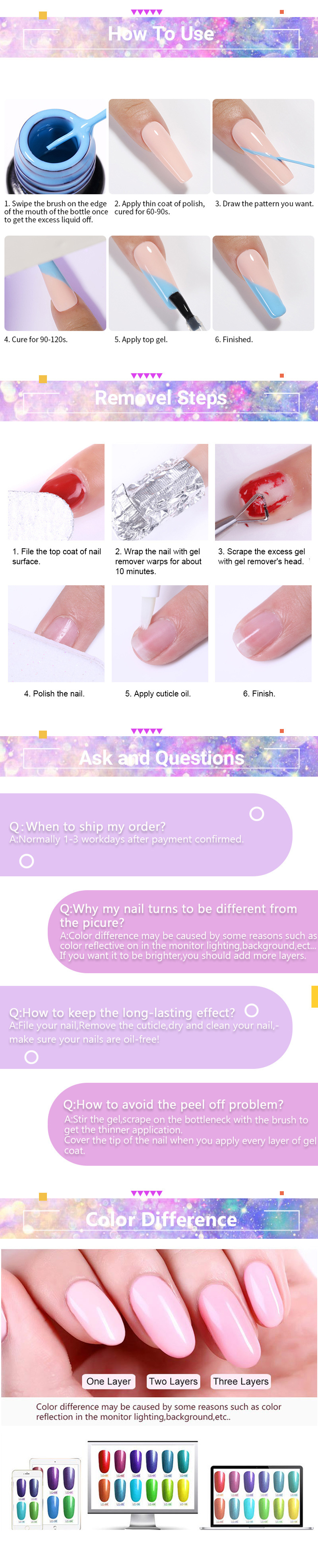 Reflective Diamond Gel 3