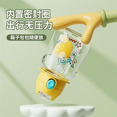 JEKO水杯兒童夏2024高顏值大容量卡通吸管杯雙飲杯tritan水杯批發