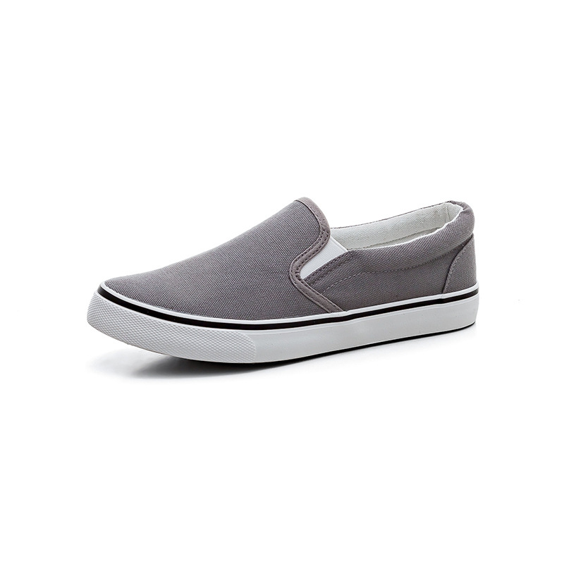Zapatos de lona de un pie gris de moda para hombres y mujeres parejas de goma zapatos de mujer transfronterizos especiales zapatos casuales 2026