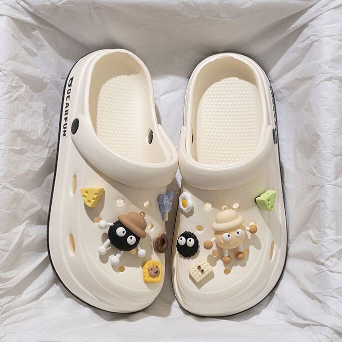 【売れ筋】厚底EVA かわいい下駄 レディース 夏サンダル 滑り止め 防臭 下駄 スリッパ 男女兼用|undefined