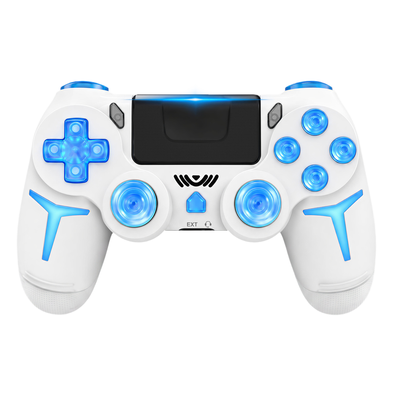 Control Inalámbrico Bluetooth para Juegos con RGB de ABS para PS4, PC y Steam image 7