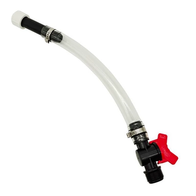 Cross-Border Amazon Racing Fuel Filling Hose with Switch Hose Kit Suitable for Jegs, Lc2 Fuel Tank (Tubing) - black
