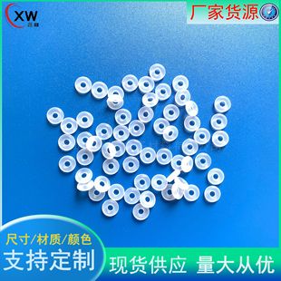 Food grade silicone 6*2*2 O-ring Pandora bracelet positioning jewelry anti-slip colorful transparent rubber ring