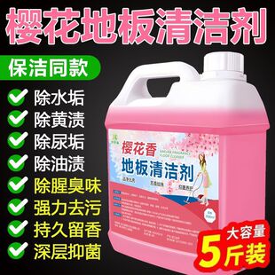 Cleaning Liquid Cleaner Tile Air Mopping Sakura Decontamination Artifact Powerful Aromatic Wood Flooring Floral Fragrance