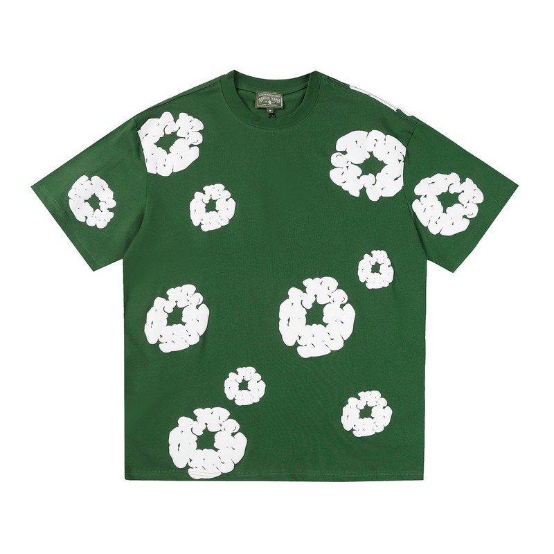 夏のファッショントレンドヘアプリントシリーズルーズTシャツ半袖ヒップホップストリートウェア男性と女性の同じスタイルのカジュアルスーツ|undefined