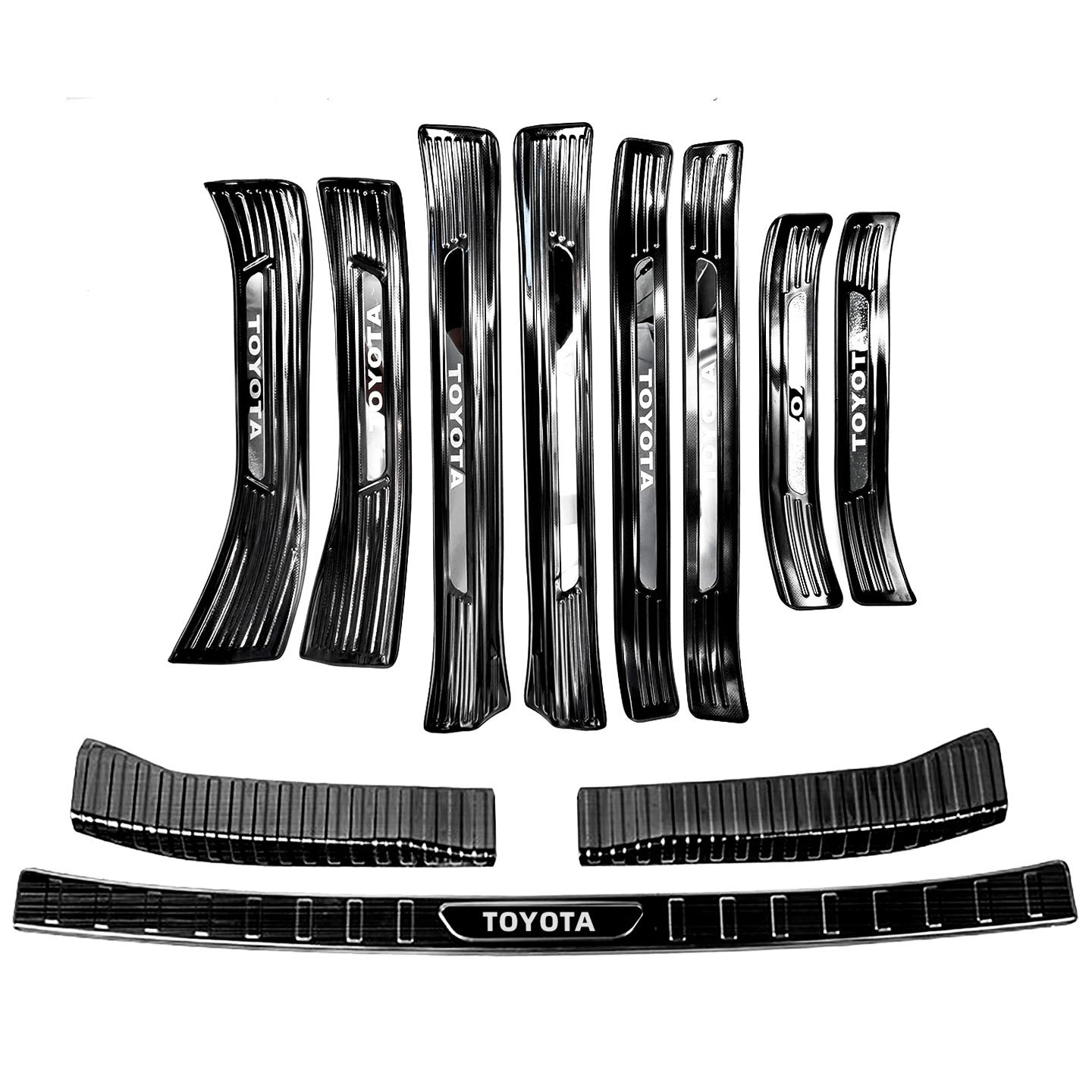 Suitable for 2026 Toyota Rav4 Door Sill Strips, Welcome Pedals, Wildlander Rear Guard Plate, Interior Modification Accessories