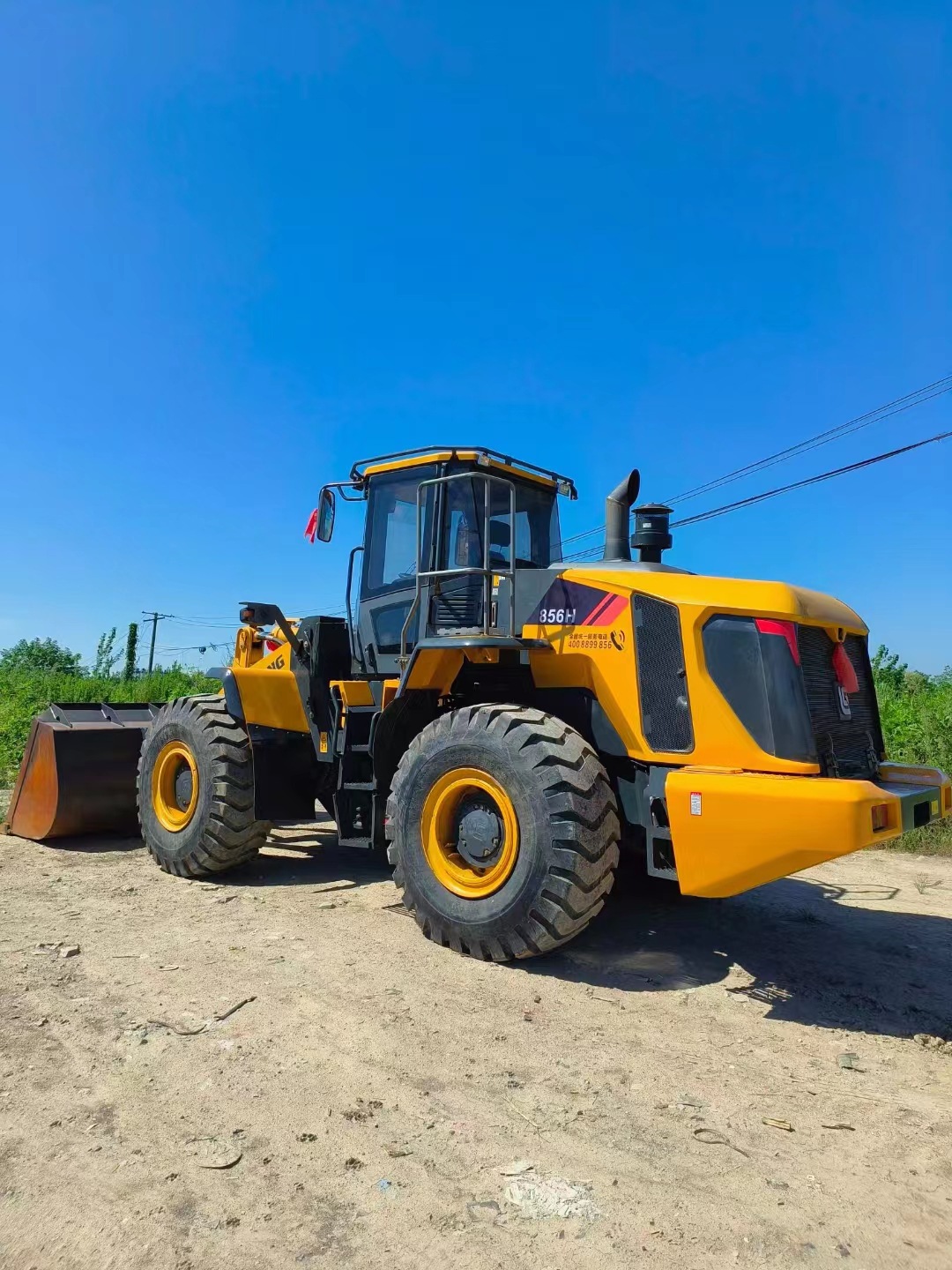 Exportación de segunda mano 953N956L original piloto 50 cargador Liu Gong 856H