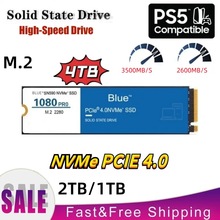 跨境专供M.2NVMe Blue1080PRO扩升级4TB2TB台式机笔记本固态硬盘