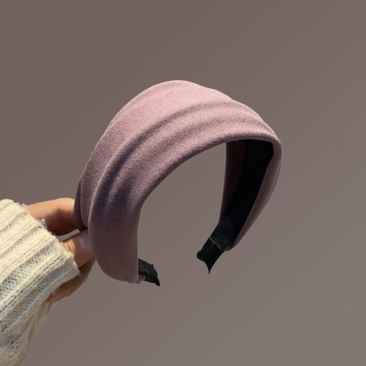 Gentle taro purple hairband