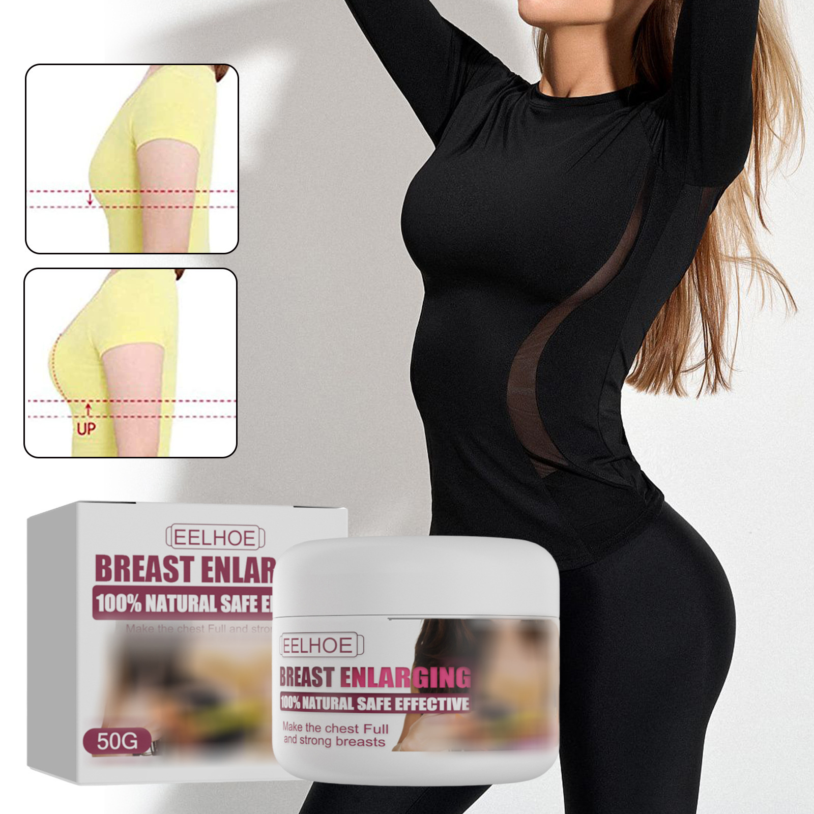 Eelhoe Breast Softening Cream Soft, Clear, Comfortable, Delicate, Gentle, Fresh, Moisturizing and Soft Breast Massage Cream